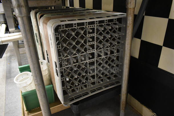 ALL ONE MONEY! Lot of Poly Dish Caddies and Dolly. (dish room) - Image 4 of 4