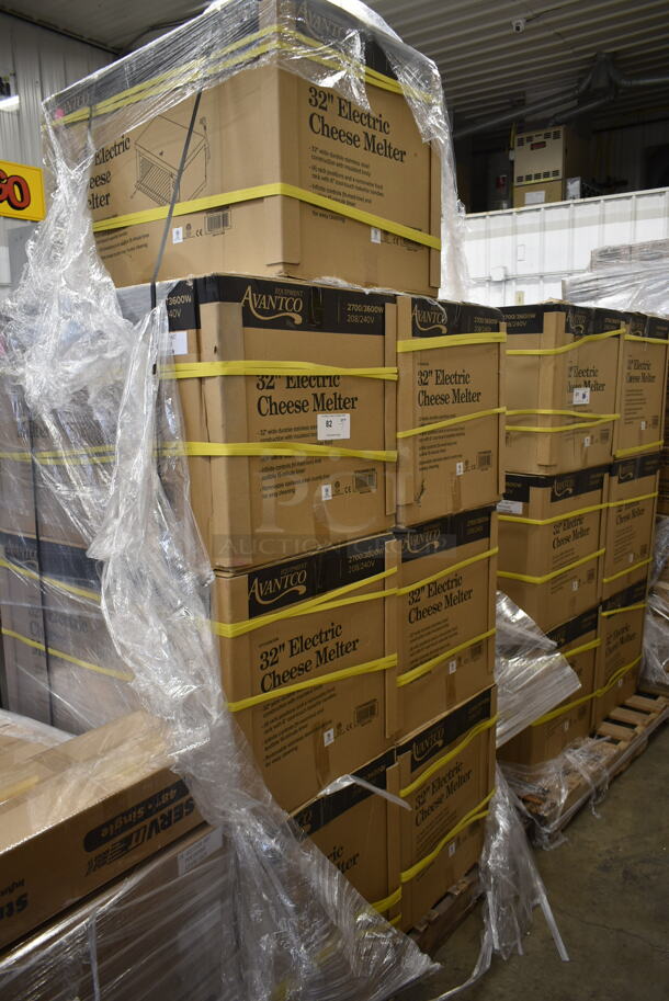 PALLET LOT of 7 BRAND NEW SCRATCH AND DENT! Avantco 177CHSME32M Stainless Steel Commercial Countertop Electric Powered 32" Cheese Melter. 208/240 Volts. Stock Picture Used as Gallery. 7 Times Your Bid! - Image 2 of 5