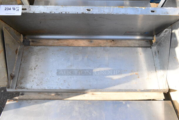 4 Various Metal Shelves. 4 Times Your Bid!  - Image 3 of 4
