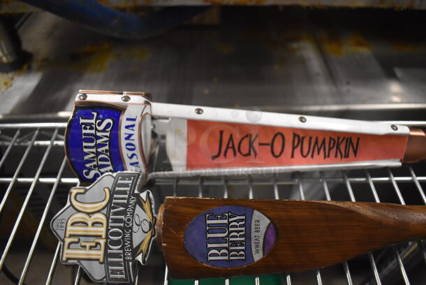 8 Beer Tap Handles Including Miller Lite, Coors Light, Founders and Samuel Adams. Includes 13". 8 Times Your Bid! - Image 2 of 5