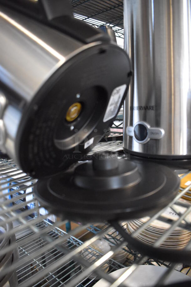 2 Farberware FW12SS100024405 Stainless Steel Electric Kettles. 120 Volts, 1 Phase. 9x6x10.5. 2 Times Your Bid! - Image 3 of 4