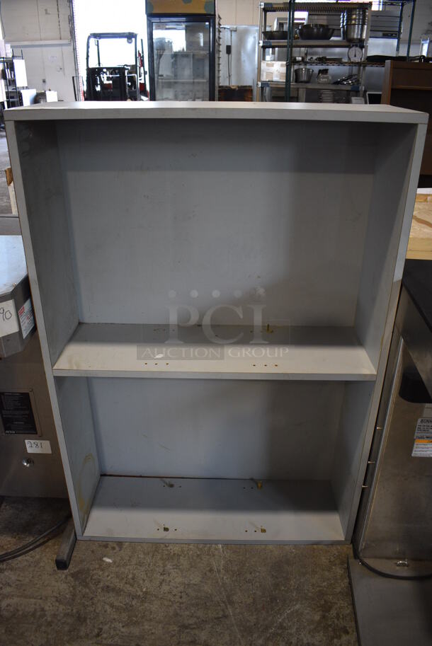 Gray Bookshelf. 33x11x48.5