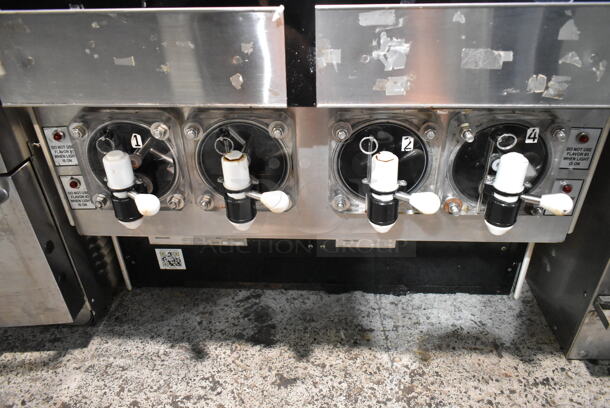 FBD 554 Stainless Steel Commercial Countertop 4 Flavor Slushie Machine. 208-230 Volts, 1 Phase. - Image 3 of 4