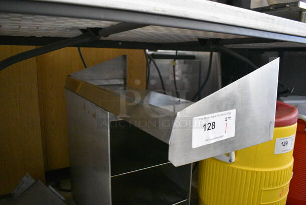 Stainless Steel Commercial Shelf w/ 3 Tier Attachment. 30x11x26 - Image 3 of 3