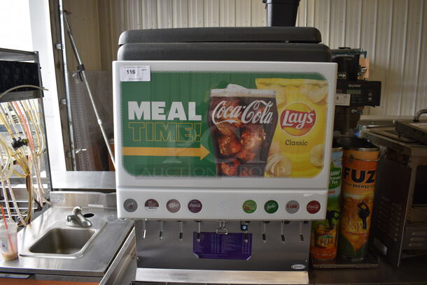Cornelius Model ED250-BCZ Stainless Steel Commercial Countertop 8 Flavor Carbonated Beverage Machine. 115 Volts, 1 Phase. 30x31x41 - Image 2 of 6
