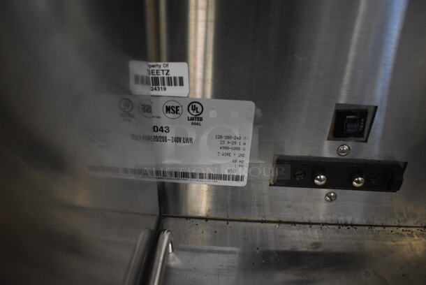 2012 Bunn Model DUAL SH DBC Stainless Steel Commercial Countertop Dual Coffee Machine w/ 2 Stainless Steel Brew Baskets and 2 Bunn Model SH SERVER Satellite Servers. 120/208-240 Volts, 1 Phase. 18x24x36. Tested and Working! - Image 4 of 5