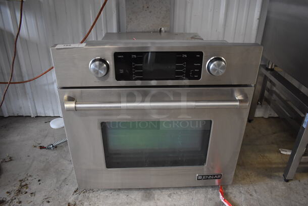 Jenn Air JJW9530DDP Stainless Steel Electric Powered Wall Mount Oven. Unit Was Working When Removed!
