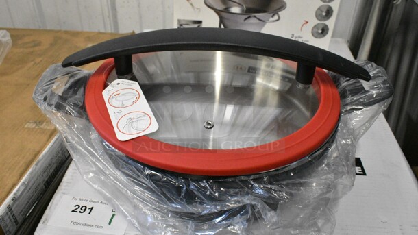 2 BRAND NEW! Items Including Moulin Number 3 Food Mill and 16901RED Pan w/ Lid. 2 Times Your Bid!  - Image 5 of 7