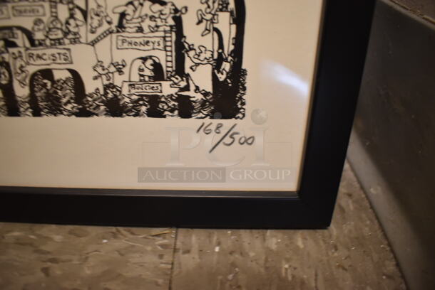 Framed Picture of Levels by Palnik 168/500. - Image 6 of 6