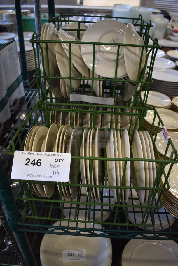ALL ONE MONEY! Tier Lot of Various Items Including Ceramic Plates and Plate Holders - Image 11 of 11