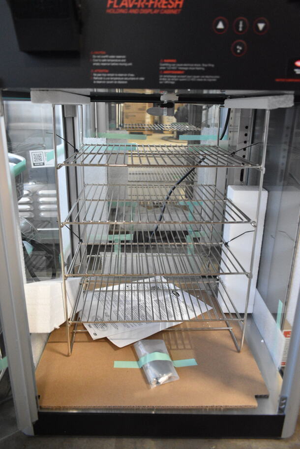 BRAND NEW SCRATCH AND DENT! Hatco FDWD-1X Metal Commercial Flav-r-fresh Heated Merchandiser. 120 Volts, 1 Phase. Tested and Working! - Image 5 of 8