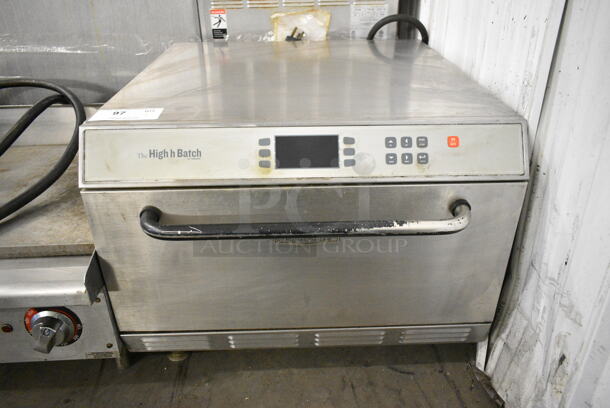 Turbochef HHB Stainless Steel Commercial Countertop Electric Powered High H Batch Rapid Cook Oven. 208/240 Volts.
 - Image 1 of 3