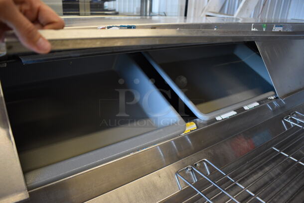 Randell DPM102L Stainless Steel Commercial Prep Table on Commercial Casters. 115 Volts, 1 Phase. 102x34x51. Tested and Powers On But Does Not Get Cold - Image 6 of 12