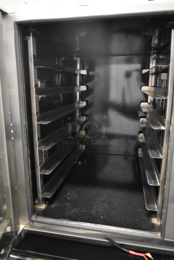 2 Moffat Turbofan E35-26-P261 Stainless Steel Commercial Electric Powered Full Size Oven w/ View Through Door and Metal Oven Racks. 208 Volts, 1 Phase. 2 Times Your Bid! - Image 4 of 7