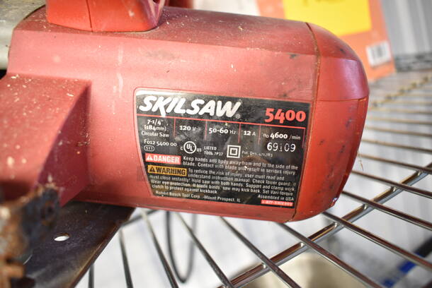 Skilsaw 5400 7-1/4" Circular Saw. 120 Volts, 1 Phase. Tested and Working! - Image 4 of 4