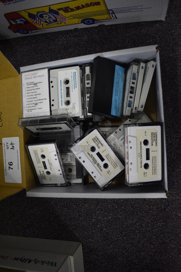ALL ONE MONEY!Lot of Medical Cassette Tapes (Main Building)