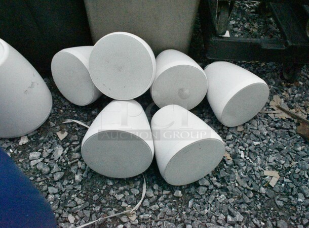 6 KIT-ECS-650-PND4-WHT White Speakers. 6 Times Your Bid! - Image 1 of 5