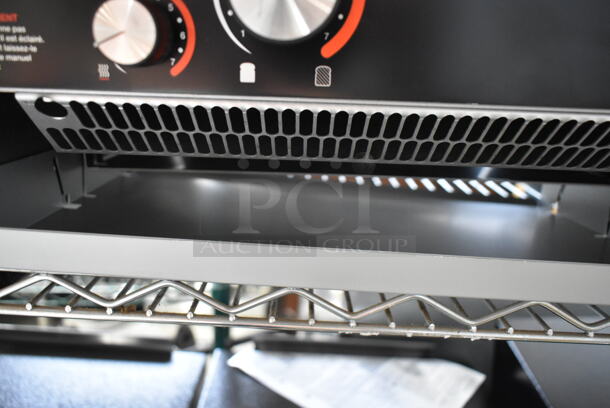 BRAND NEW SCRATCH AND DENT! Hatco TQ-1800H Stainless Steel Commercial Countertop Toast Qwik Conveyor Toaster - 3" Opening. 208 Volts, 1 Phase.  - Image 5 of 6