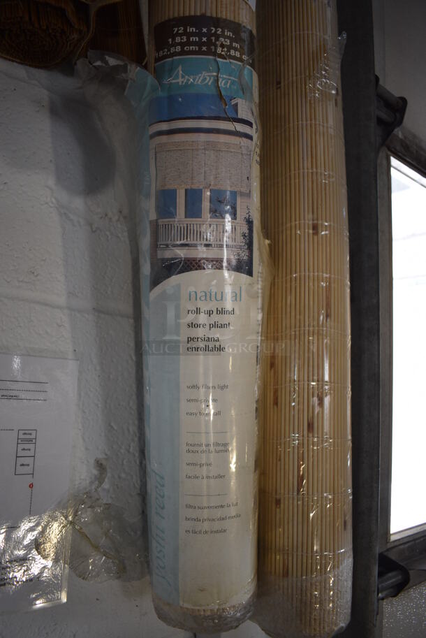 ALL ONE MONEY! Lot of 4 Various Roll Up Blinds - Image 3 of 3
