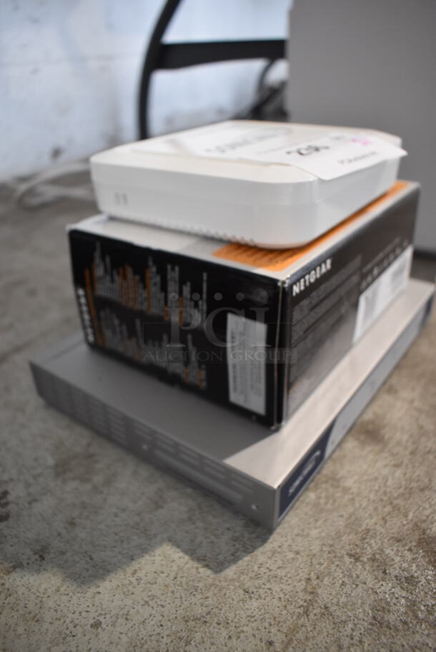 3 Various Items; Sonicwall TZ 200 APL22-06F, Netgear ProSafe 5 Port Gigabit Desktop Switch and SonicWall TZ 190 APL18-045. 3 Times Your Bid! - Image 2 of 10
