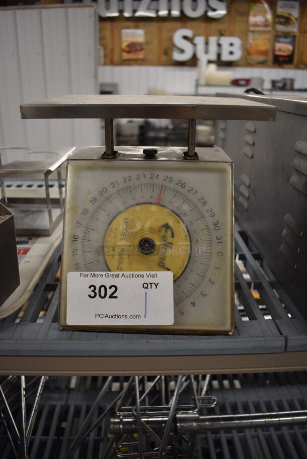 Edlund Model RMD-2 Metal Countertop Food Portioning Scale. 9x9x8.5 - Image 1 of 3