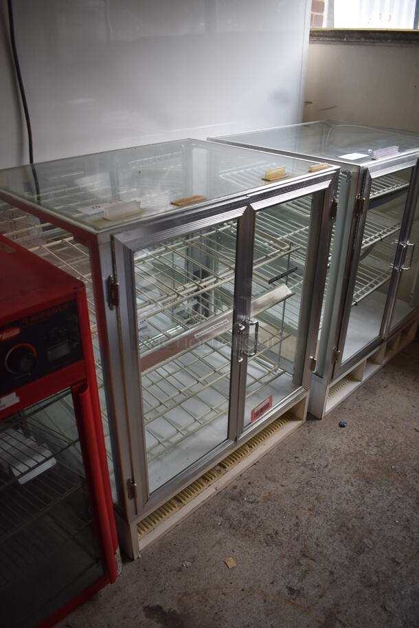 Dry Bakery Case With Double Glass Door and Polycoated Racks. - Image 2 of 4
