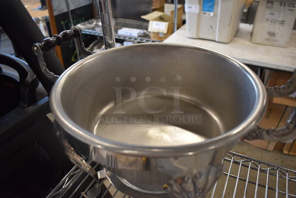 Metal Chafing Dish w/ Lid. 17x13x15 - Image 3 of 3