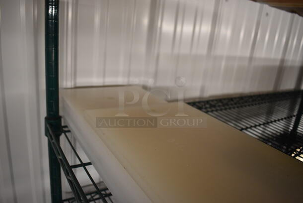 5 Various White Cutting Boards for Subway Sub Make Line. 30x8x0.5, 23x8x0.5. 5 Times Your Bid! - Image 2 of 3