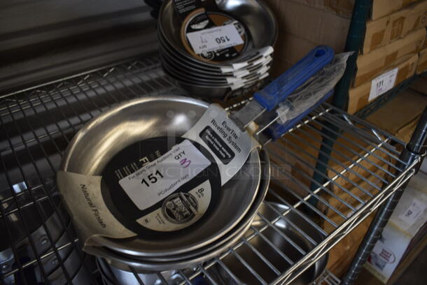 3 BRAND NEW! Vollrath Stainless Steel Skillet. 15x8.5x2. 3 Times Your Bid!