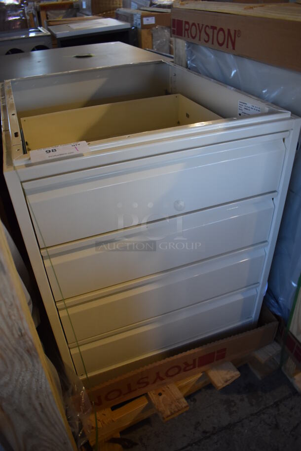 BRAND NEW! Royston 60015663-012 Metal 4 Drawer Cabinet. 24x29x29 - Image 3 of 5
