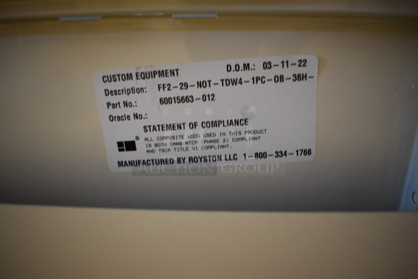 BRAND NEW! Royston 60015663-012 Metal 4 Drawer Cabinet. 24x29x29 - Image 5 of 5