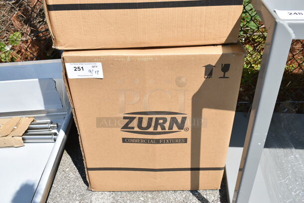 BRAND NEW SCRATCH AND DENT! Zurn Z5410 Blowout Service Sink Wall Mount.  - Image 2 of 3