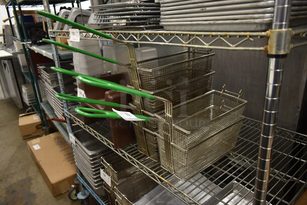 6 Metal Fry Baskets. 6 Times Your Bid! - Image 1 of 3