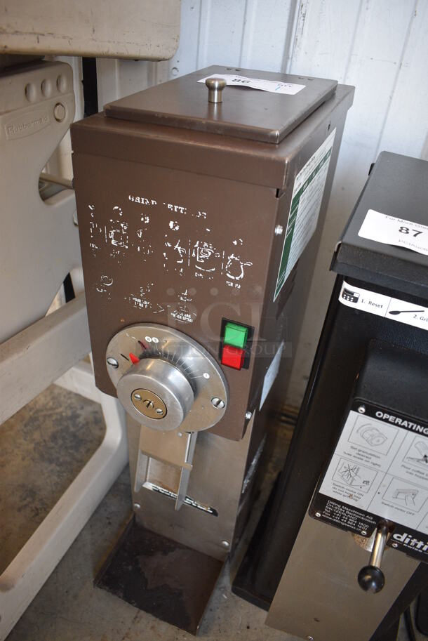 Grindmaster Metal Commercial Countertop Espresso Bean Grinder. 7.5x14x28. Tested and Working! - Image 3 of 6