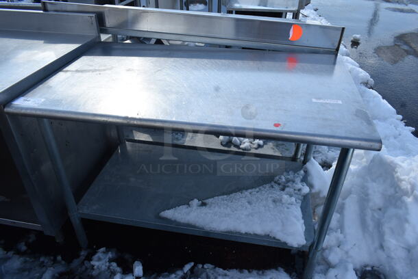 Stainless Steel Commercial Table w/ Under Shelf.