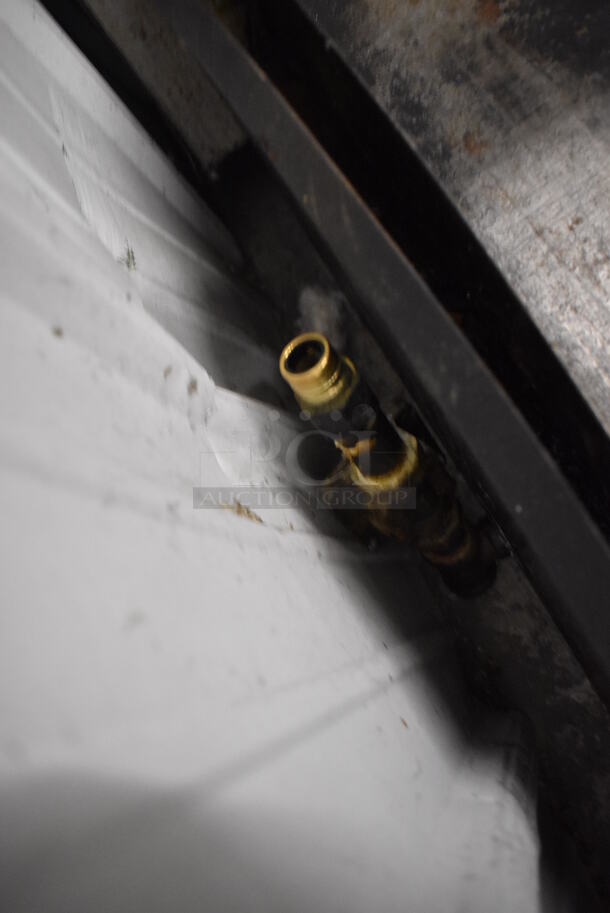 APW Wyott Stainless Steel Commercial Countertop Natural Gas Powered Flat Top Griddle. 36x26x12 - Image 6 of 6