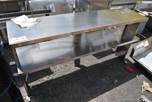 BRAND NEW SCRATCH AND DENT! Turbo Air 902TSOS5R Stainless Steel Double Overshelf - 60" x 12 13/16" - Image 3 of 4