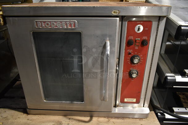 Blodgett CTB-1 Stainless Steel Commercial Countertop Electric Powered Half Size Convection Oven w/ View Through Door and Metal Oven Racks. 208-220 Volts, 1 Phase.  - Image 2 of 4