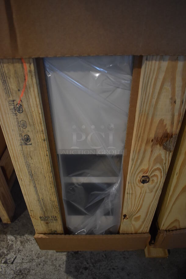 BRAND NEW IN CRATE! Royston 62092073-296 Wood Pattern Cabinet. 12x30x27 - Image 5 of 10
