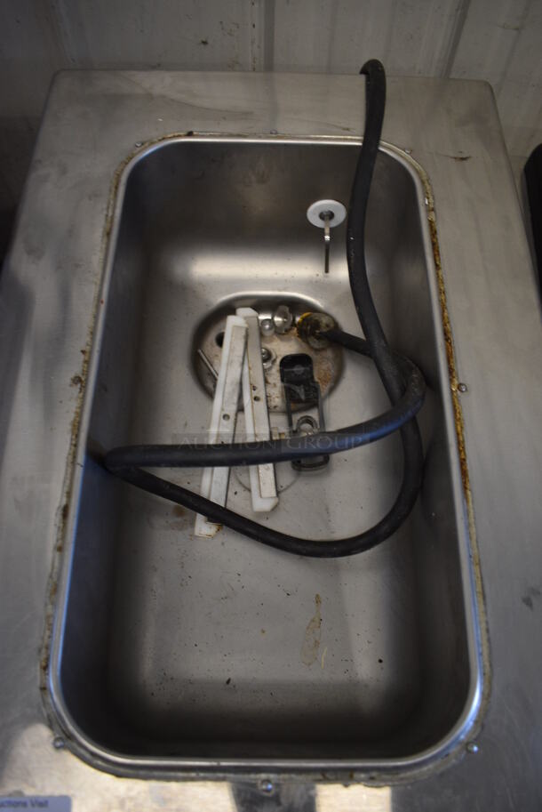 Taylor 340-27 Stainless Steel Commercial Countertop Single Flavor Frozen Beverage Machine w/ Drink Mixer Attachment. 208-230 Volts, 1 Phase. 18x32x31 - Image 3 of 6