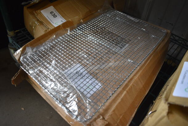 5 BRAND NEW IN BOX! Metal Cooling Racks. 10x18x1. 5 Times Your Bid! - Image 2 of 3