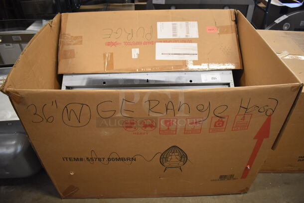 BRAND NEW SCRATCH AND DENT! General Electric Stainless Steel Range Hood. 36x18x21 - Image 6 of 6