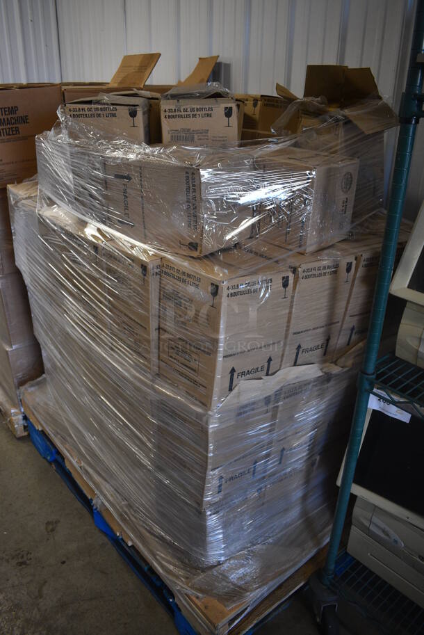 PALLET LOT OF 98 BRAND NEW Boxes of Fontana Caramel Flavoured Syrup Bottles. 4 Bottles Per Box. Total of 390 Bottles. 98 Times Your Bid! - Image 6 of 6