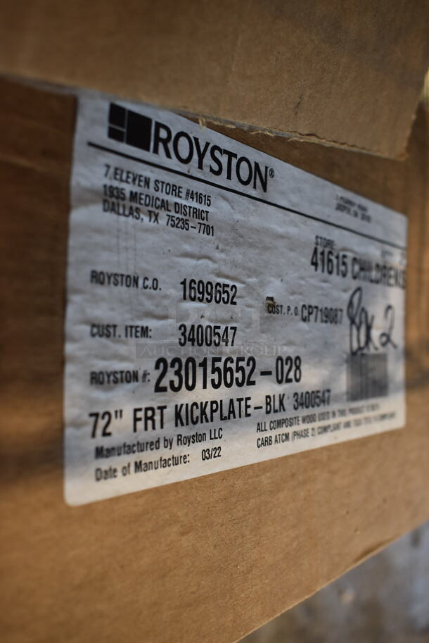 ALL ONE MONEY! Box of Royston 1699652 Kickplate and Box of BRK Smoke Alarms - Image 4 of 5