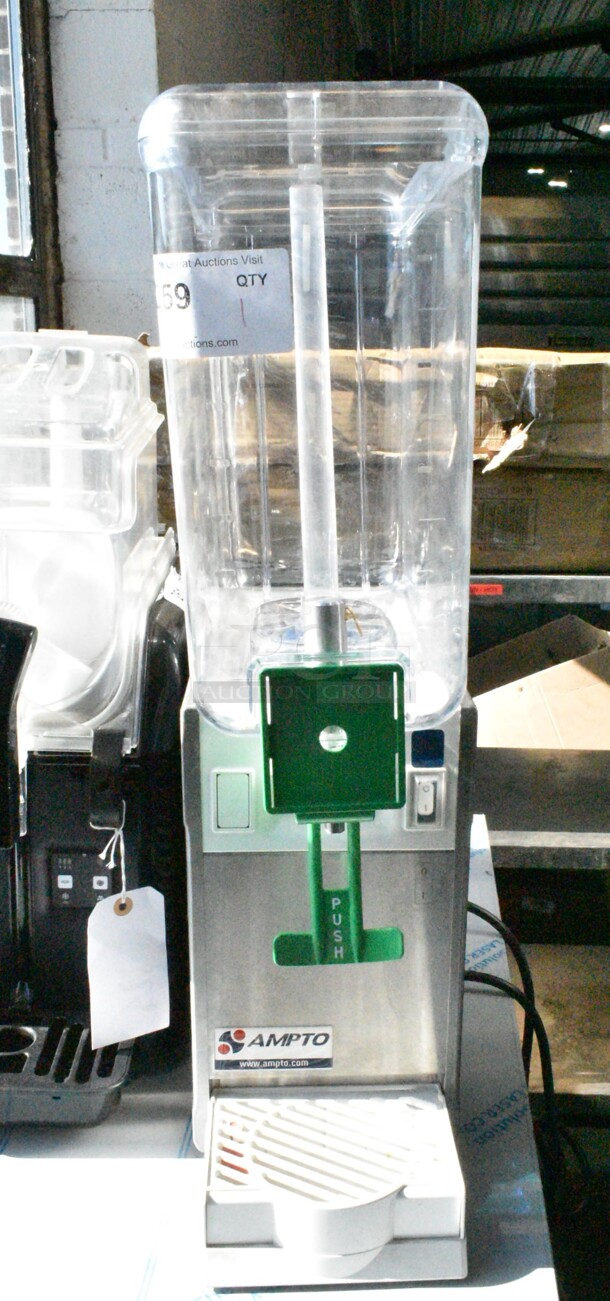 Bras Maestrale Extra 20.1 Stainless Steel Countertop Single Hopper Refrigerated Beverage Machine. 115 Volts, 1 Phase. Tested and Working! - Image 2 of 9