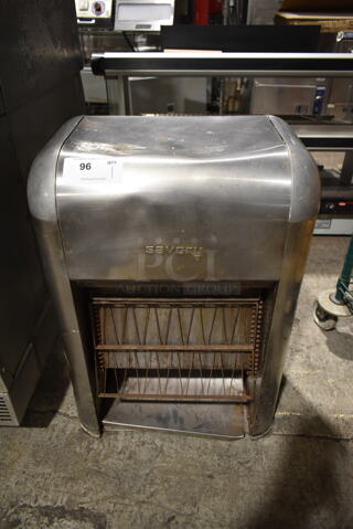 Savory Stainless Steel Commercial Countertop Toaster. Cannot Test Due To Plug Style