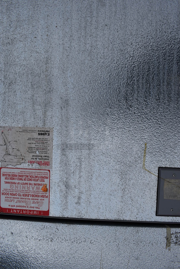 CrownTonka Metal Walk In Door w/ Frame. 45x3.5x84 - Image 5 of 7