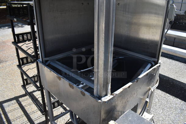 Hobart Model AM-14C Stainless Steel Commercial Corner Pass Through Dishwasher. 200-230 Volts, 3 Phase. 42x31x68 - Image 5 of 8