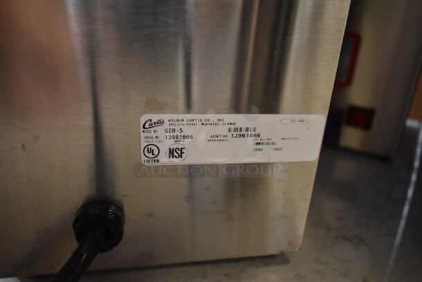 6 Curtis Stainless Steel Commercial Satellite Servers on Stands w/ 2 Extra Satellites. 6 Times Your Bid! - Image 10 of 10