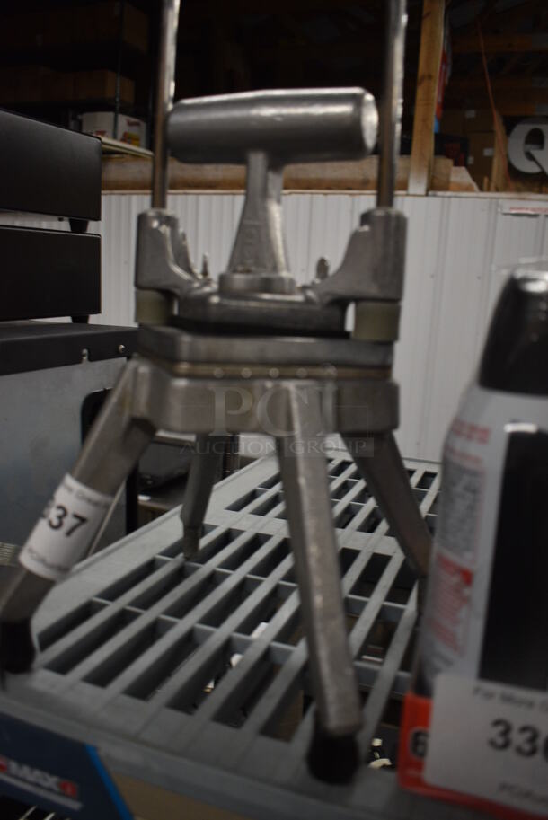 Metal Commercial Countertop Vegetable Cutter. 8x8x19 - Image 2 of 4
